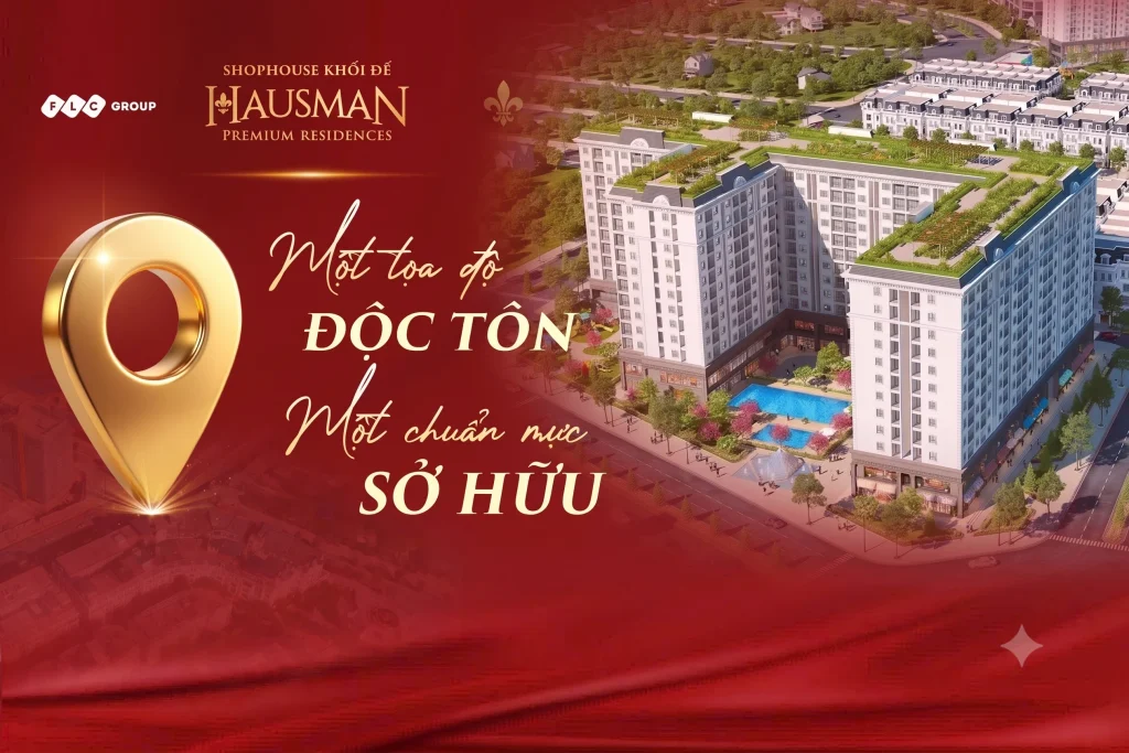 shophouse khoi de FLC Hausman