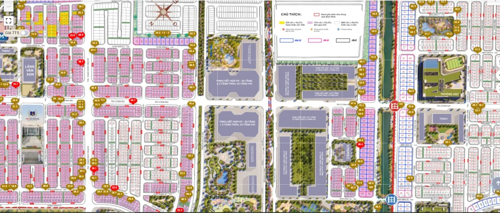 giá-vinhome-đan-phượng-hiện-tại